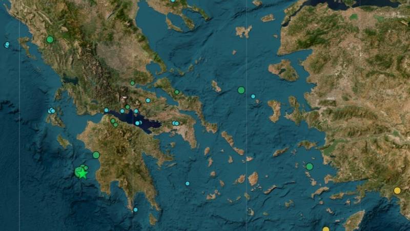Yunanistan’da 5,7 büyüklüğünde deprem