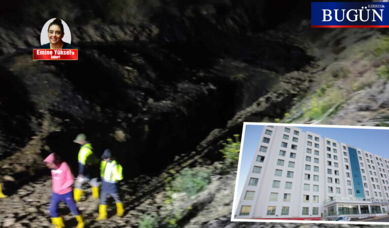 ÇEVRE FELAKETİ YAŞANIYOR I Dereye döşenen korsan boru patladı, Lefke lağıma battı