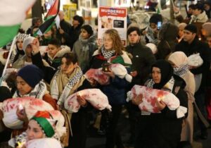 Avusturya’da Filistinliler için ‘hüzün yürüyüşü’
