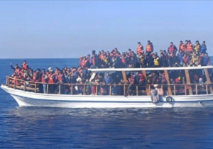 Kıbrıs açıklarında son 24 saatte 458 sığınmacı taşıyan 6 tekne tespit edildi