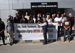 KTOEÖS’ten İskele’de grev ve eylem: Sorunlar çözülmezse direnişi artıracağız!