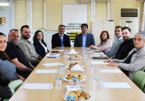KTMMOB ve Mağusa Belediyesi, yapı proje kontrollük portalı üzerine toplantı gerçekleştirdi
