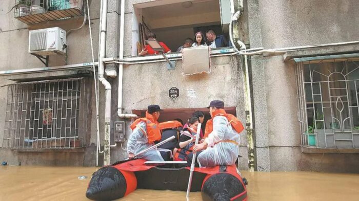 Çin’de sel felaketi: Binlerce kişi tahliye edildi