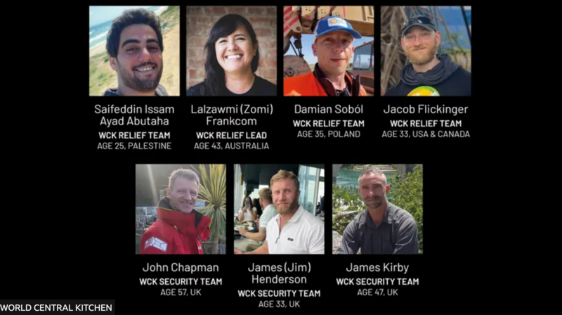 İsrail’in Gazze’de 7 çalışanını öldürdüğü yardım örgütü WCK’nın kurucusu: Konvoyumuz araç araç hedef alındı