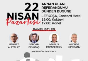 Bu akşam Lefkoşa’da önemli panel