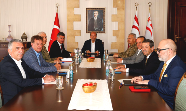 Cumhurbaşkanlığında güvenlik toplantısı yapıldı