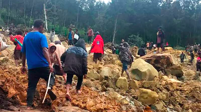 Papua Yeni Gine’de toprak kayması: 670 ölü
