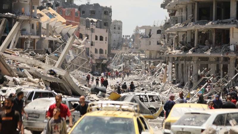 BM, İsrail saldırılarının hedefindeki Gazze’de binaların yarısından fazlasının yıkıldığını duyurdu