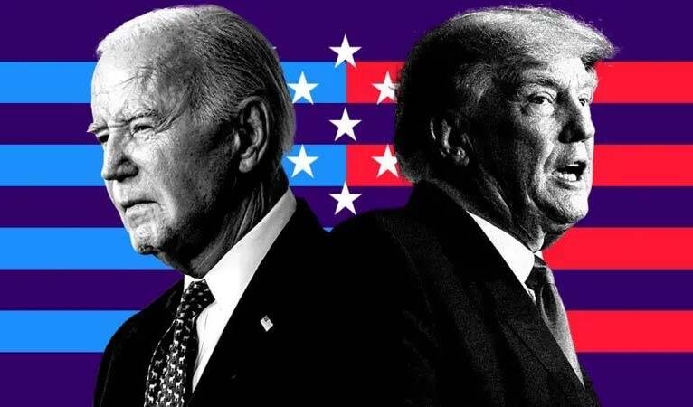 Biden ve Trump, dört yıl aradan sonra TV tartışması için karşı karşıya geldi