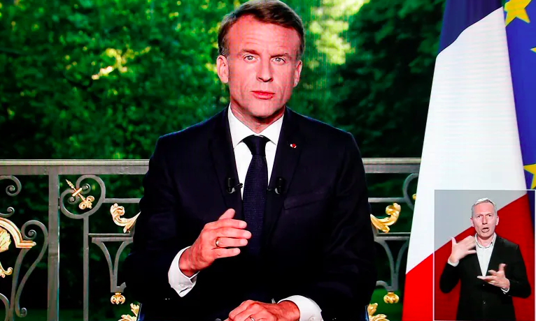 AP seçimlerinde aşırı sağın gerisinde kalan Macron, parlamentoyu feshederek erken seçim kararı aldı