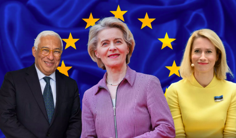 Son Dakika I AB liderleri üst düzey görevler konusunda anlaştı: Ursula von der Leyen, Antonio Costa ve Kaja Kallas