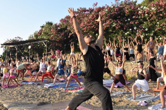 “Herkes için YOGA” etkinliği yoğun katılım ile tamamlandı