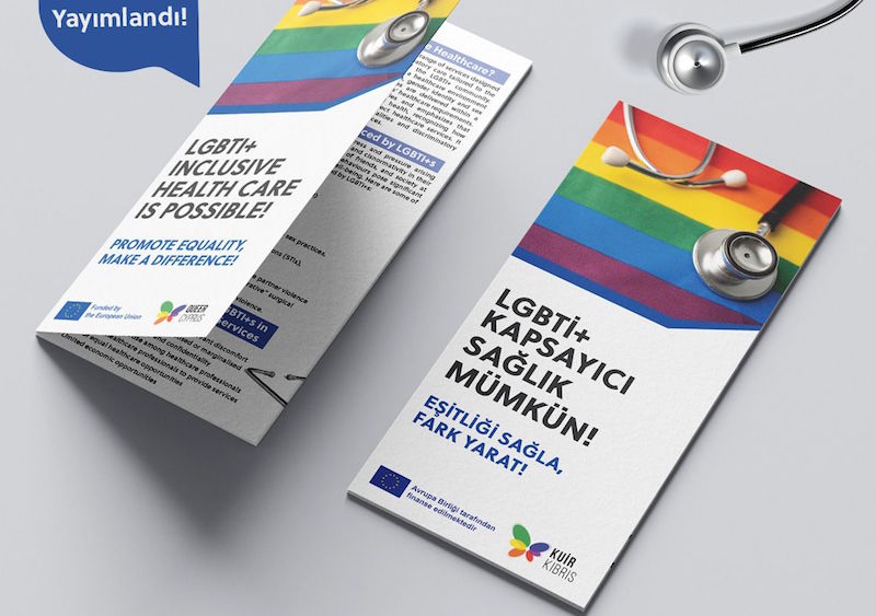 LGBTİ+ Kapsayıcı Sağlık Hizmetleri Mümkün: Kuir Kıbrıs Derneği ve Evrensel Hasta Hakları Derneği’nden yeni broşür