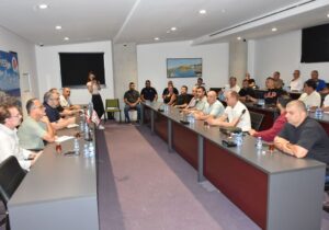 Girne Belediye Başkanı Murat Şenkul esnafla bir araya geldi