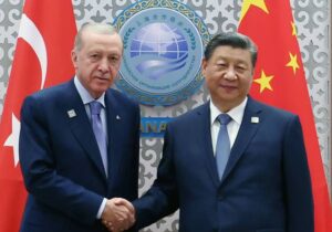 Erdoğan, Astana’da Çin Devlet Başkanı Cinping ile bir araya geldi