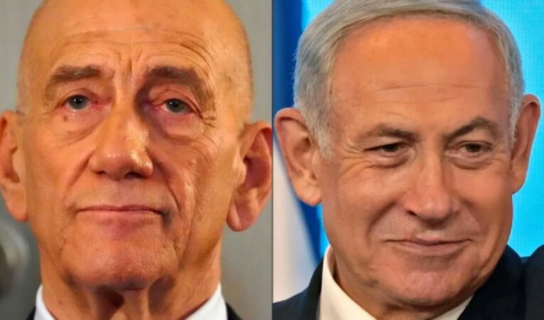 Eski İsrail Başbakanı Olmert’ten Netanyahu’ya eleştiri: “Tutuklama kararı sonrası İsrail devleti yargılanacak”