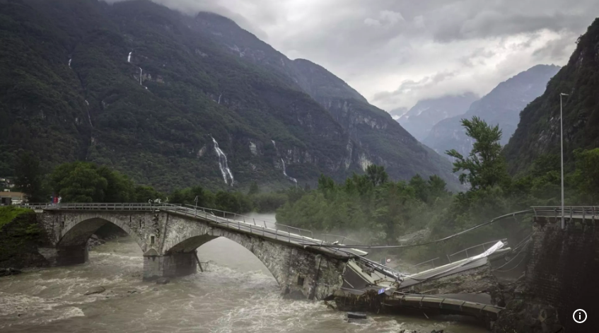 İsviçre ve İtalya’da sel ve toprak kayması: En az 4 ölü