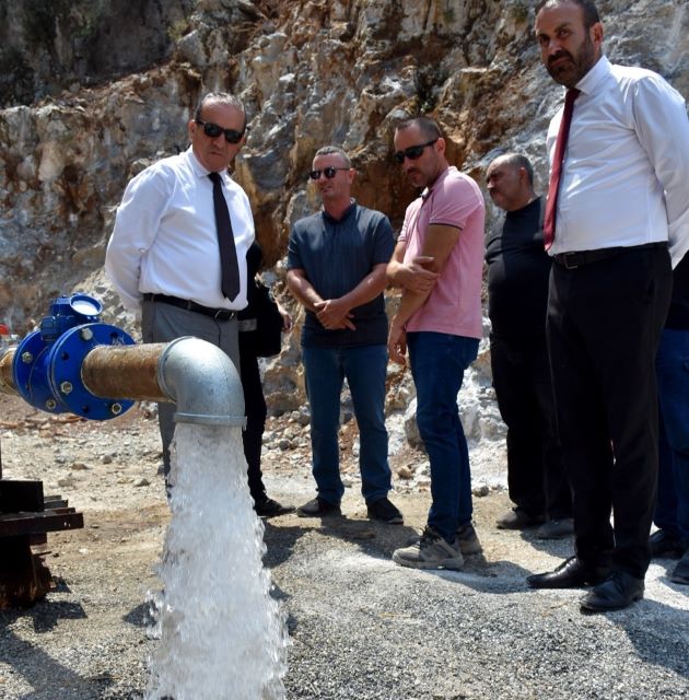 Beşparmak Dağları’nda kuzeyin en verimli su kaynağı keşfedildi