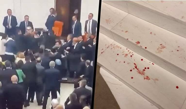 TBMM’deki Can Atalay oturumunda AKP’li Alpay Özalan’dan saldırı | TİP’li Ahmet Şık’ı yumrukladı, DEM Partili kadın vekili yaraladı!