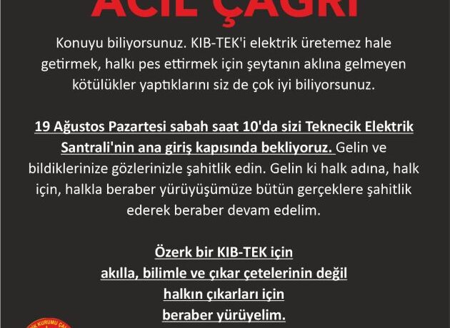 El-Sen’den siyasi partiler ve sivil topluma acil çağrı: Gelin ve bildiklerinize gözlerinizle şahitlik edin