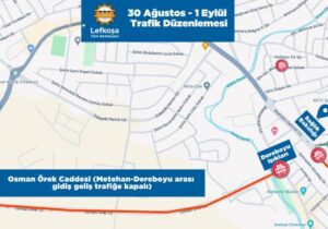 Lefkoşa Belediyesinden yol çalışması duyurusu