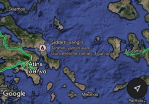 Google Haritalar’da yer alan “orman yangınları” takip etme özelliği Türkiye’de kullanıma sunuldu