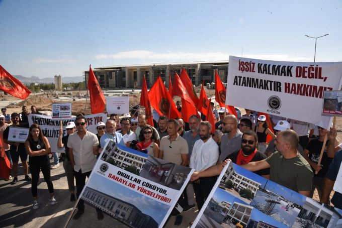 “Külliye binası hastane ve okul yapılsın, konteynerlere de milletvekilleri ve bakanlar yerleşsin”