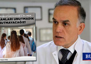 Özant reçete soruşturmasının birinci yılı nedeniyle açıklama yaptı: “Unutmadık, unutmayacağız!”