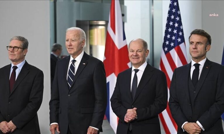 ABD Başkanı Biden, Avrupalı liderlerle bir arada: Gündem, Ukrayna ve Orta Doğu