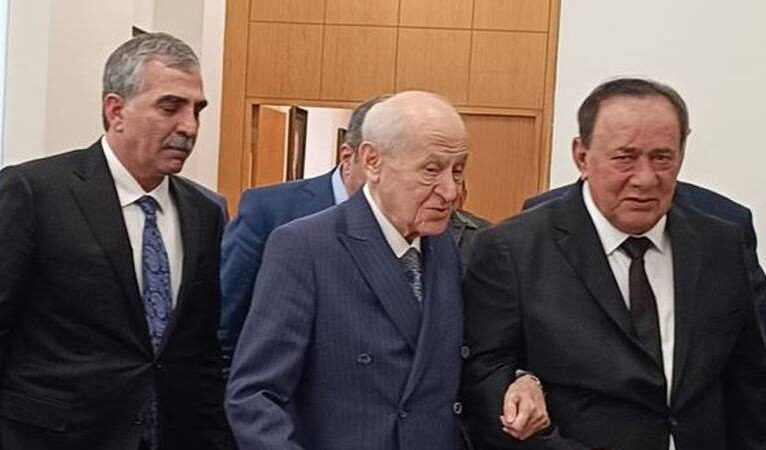 Alaattin Çakıcı, MHP Genel Başkanı Devlet Bahçeli ile buluştu