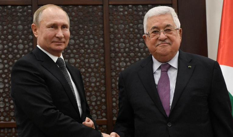 Rusya Devlet Başkanı Putin, Filistin Devlet Başkanı Abbas ile görüştü