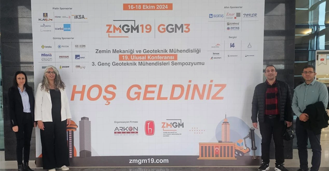 İnşaat Mühendisleri Odası, Geoteknik Konferansı’na katıldı