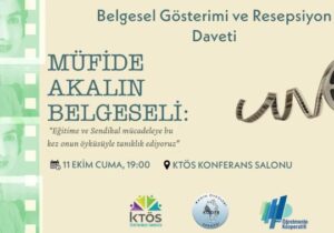 Müfide Akalın’ın yaşamı belgeselle anlatılıyor