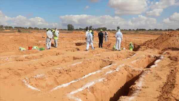 Libya’nın başkenti Trablus’ta 2011’den kalan toplu mezardan çıkan ceset sayısı 73’e yükseldi