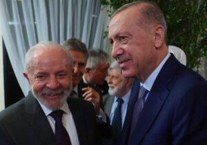 G20 Liderler Zirvesi: Erdoğan, Brezilya Devlet Başkanı Lula da Silva ile bir arada