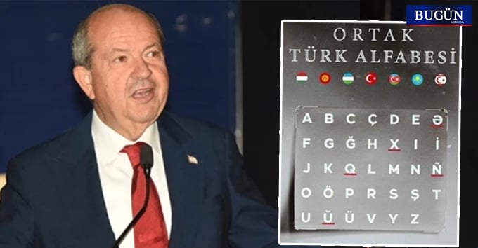 Erdoğan, 5 harf eklenecek ortak alfabeye “KKTC hazır” dedi ama Tatar’ın bundan haberi yok: “4 harf eklenmesi önemli”