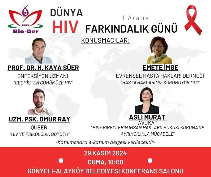 HIV/AIDS farkındalığı için panel düzenleniyor