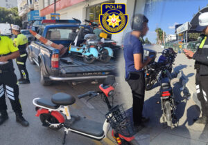 Polis elektrikli scooterlarla ilgili uyardı