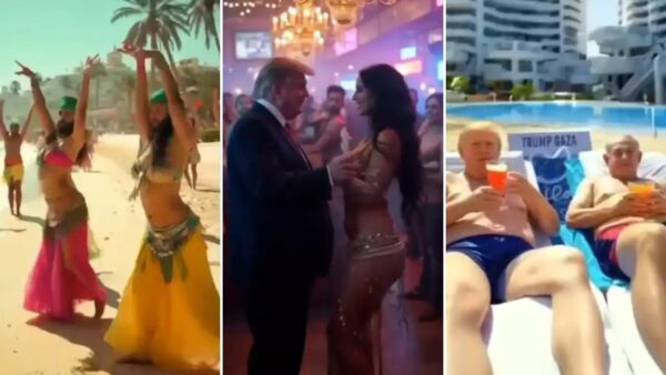 ABD Başkanı Trump, yapay zekayla hazırlanmış videoda kendisini ve Netanyahu’yu Gazze’de tatil yaparken gösterdi