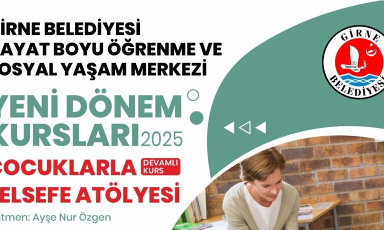Girne’de “Çocuklarla Felsefe Atölyesi” başlıyor