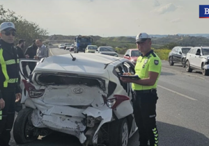 Bir haftada 63 trafik kazası: 1 ölü, 16 yaralı