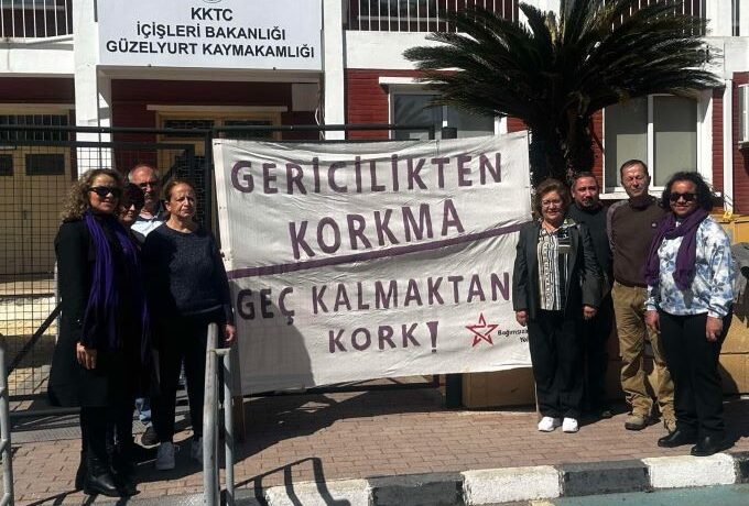 Omorfo’da 8 Mart eylemi: Kadınlar hak taleplerini yükseltti!