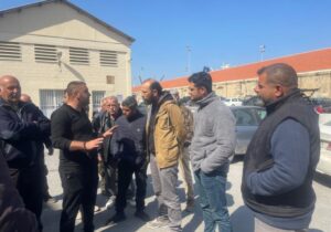 Bağımsızlık Yolu’ndan liman işçilerine dayanışma ziyareti