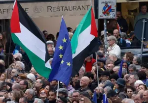 İtalya’da AB’ye destek mitingi düzenlendi