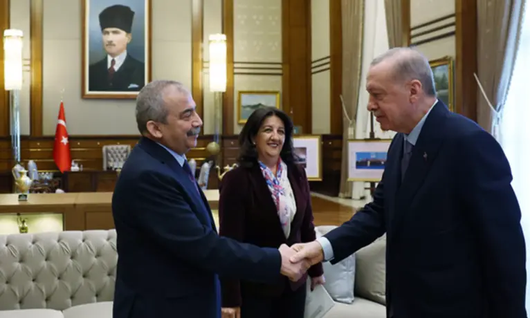 DEM Parti – Erdoğan görüşmesi: 13 maddelik talep listesi yok, silahsızlanma ve tecrit gündemimizde
