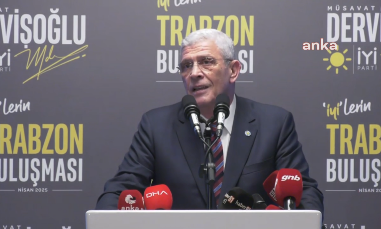 İYİ Parti lideri Müsavat Dervişoğlu: “Rüşvet alan Cumhurbaşkanı yardımcılarından, bakanlardan bahsediliyor, iddiadır ama araştırılmaya muhtaçtır”