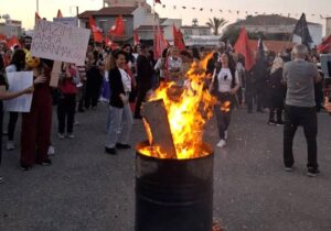 Laik eğitim mücadelesinin ateşi 11. gününde İskele’de yandı