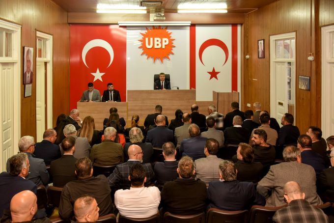 UBP’den toplantı sonrası yazılı açıklama: Kutuplaşmayı biz bitireceğiz!