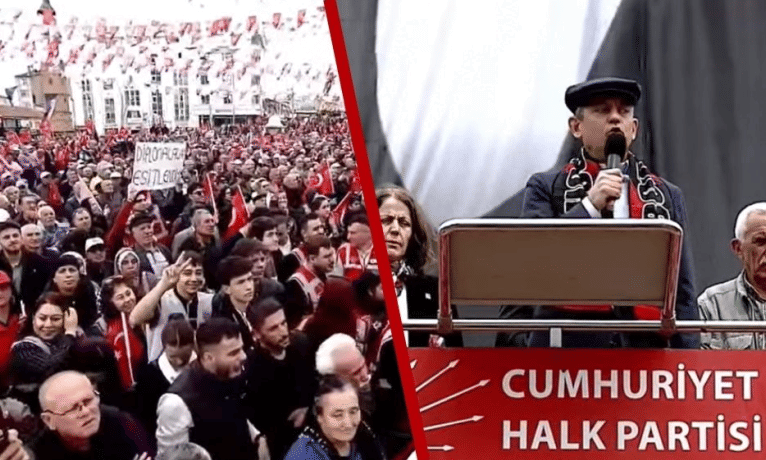 CHP’den Yozgat’ta tarihi miting: Karşımızda başarısız bir darbe girişimi var