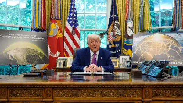Trump ABD’nin yeni savunma hamlesini açıkladı: ‘Altın Kubbe’ füze savunma sistemi inşa edilecek